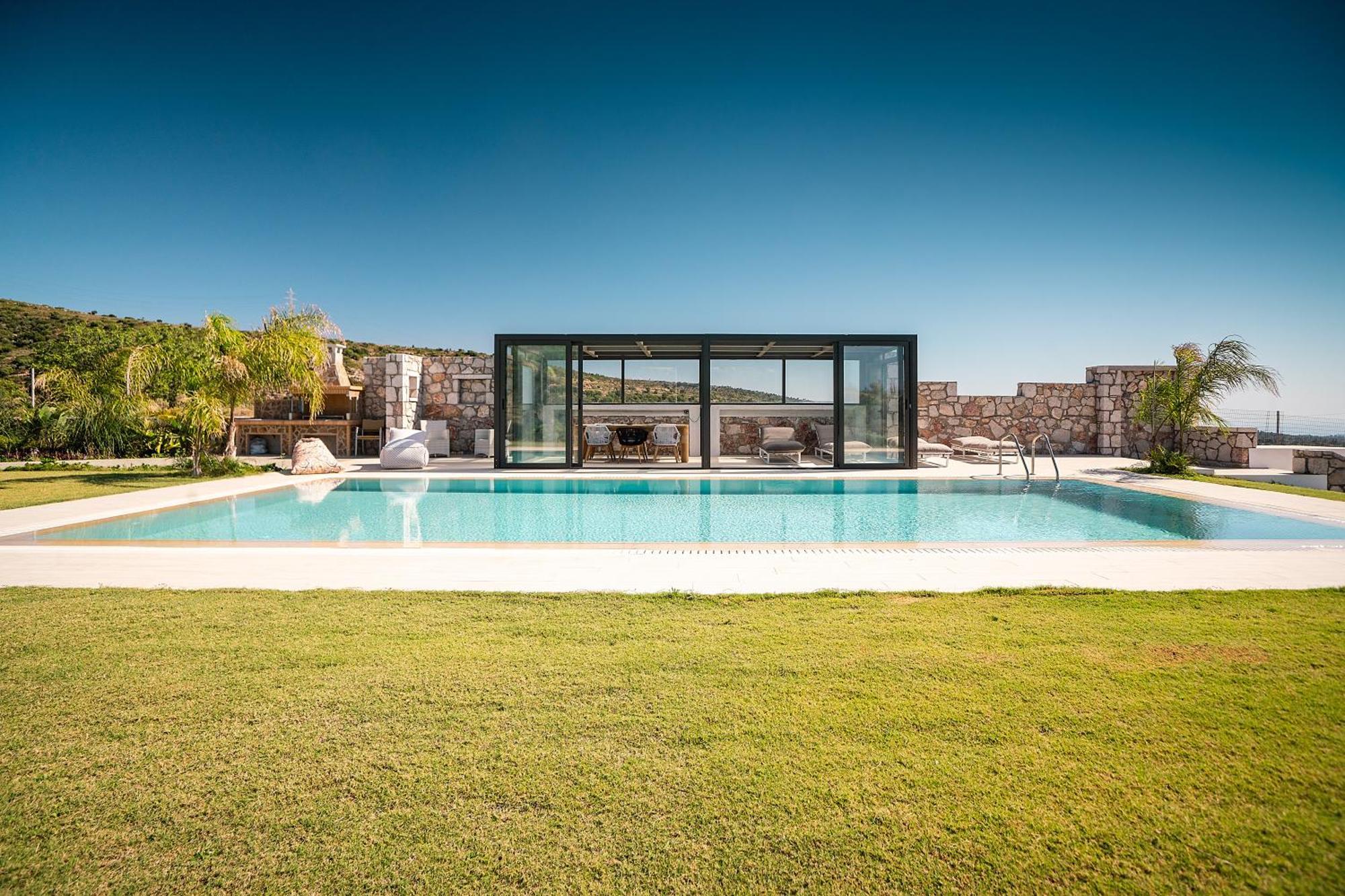 Sky Hills Villa Pszínthosz Kültér fotó